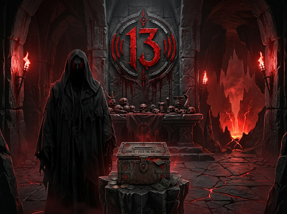 Dark donation altar for 13th Frequency